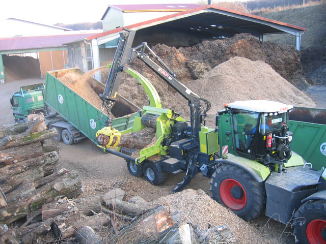 Aufbereiten von Schwerholz